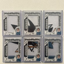 2024-25 Macklin Celebrini Black Diamond Rookie Team Logo Jumbos (Full Set) RTLMC