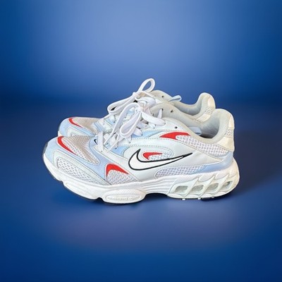 Nike Zoom Air Running Shoes Y2K White Blue Red Women s Size 8 Retro 2000