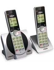 VTech CS6919-2 DECT 6.0 Cordless Home Phone 2 Handsets Caller ID Call Waiting
