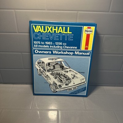Vauxhall (Opel) Chevette, inkl. Chevanne Haynes Handbuch 1975-1984 1256cc