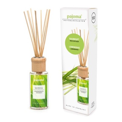 pajoma  Raumduft 100 ml mit Duftstäbchen   Lufterfrischer in 30 Duftrichtungen