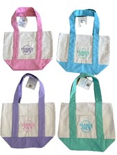New Trader Joe's 2026 Spring Mini Pastel Canvas Tote Bag Limited Edition