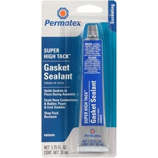 Permatex Gasket Sealant 80060; Super High Tack 1.75oz. Squeeze Tube Yellow Resin