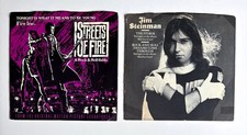 2 Jim Steinman 45's,  Fire Inc. and Rock and Roll Dreams Come Through