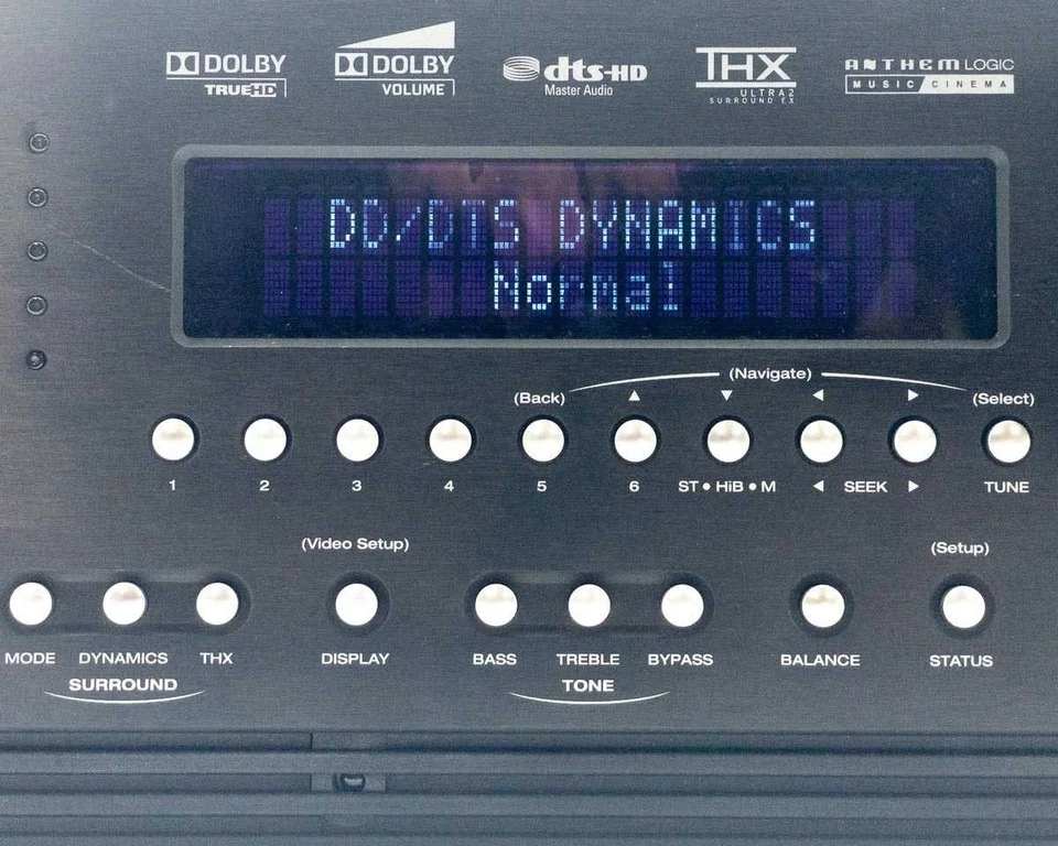 Anthem Multi Channel Preamp Audio/Video Processor 8 HDMI, 7.1 Channel AVM 50V - Image 4 of 4