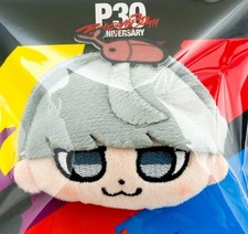 PERSONA 30th BUKUBU 4 Protagonist Yu Narukami Plush Badge Hero