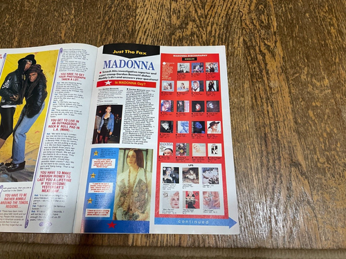 Smash Hits Magazine December 1989 Cure New Kids on the Block Madonna Bon Jovi - Picture 5 of 6