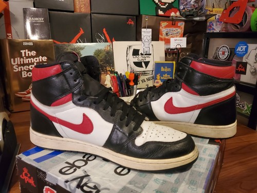 Zapatillas de baloncesto para hombre talla 13 Air Jordan 1 retro altas OG gimnasio rojas 555088-061 - Imagen 6 de 16