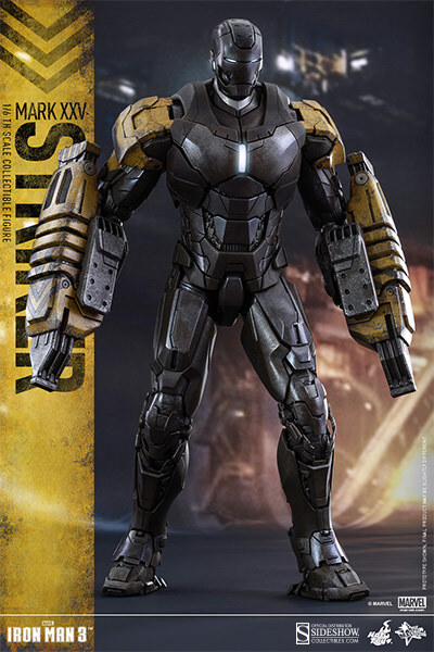 Hot Toys - 1/6 Scale Iron Man 3 - Mark 25 XXV Striker (In Stock