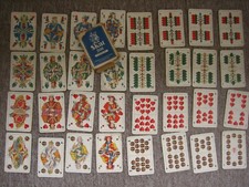 VEB Altenburger Spielkartenfabrik Neue Altenburger Kleeblattkarte Nr. 206 - 1965