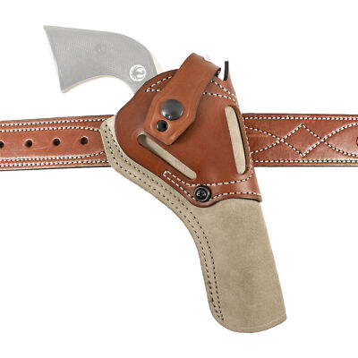 DeSantis Gunhide Wild Hog Cowboy Holster f/Ruger Wrangler Ambidextrous Leather