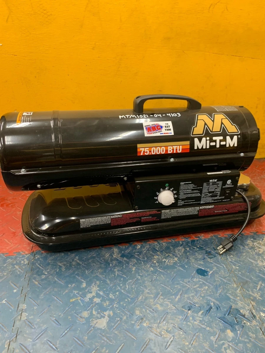 Mi-T-M 75,000 BTU Kerosene Forced Air Heater | eBay