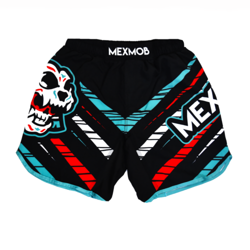 EXTRA FLEX MMA MEXMOB WARRIOR SHORTS JIUJITSU GRAPPLING BJJ NOGI