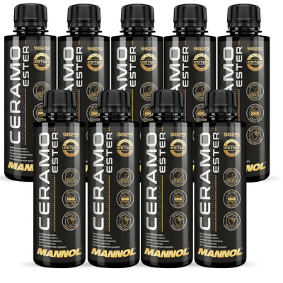 9x250ml MANNOL Ceramo Ester 9829 Antiverschleiß Additiv MOTOR VERSCHLEIß SCHUTZ
