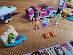 41316 Lego Friends Andreas Race Boat Transporter Like New Complete