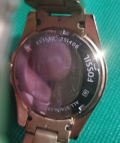 FOSSIL ES3530 Day Date 24hr Watch - Picture 5 of 5