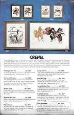 Artcraft Concepts #3805 Wild Mustangs - 24 X 16 - Crewel Embroidery Kit