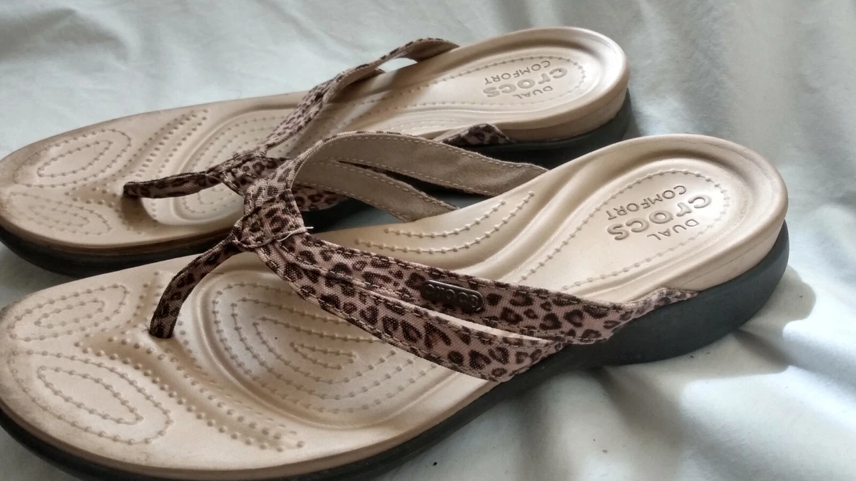 Tan and leopard print cheap sandals