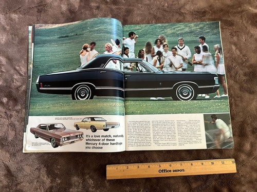 1968 Mercury Brochure Original Monterey Park Lane Montclair Cyclone Cougar - Picture 7 of 19