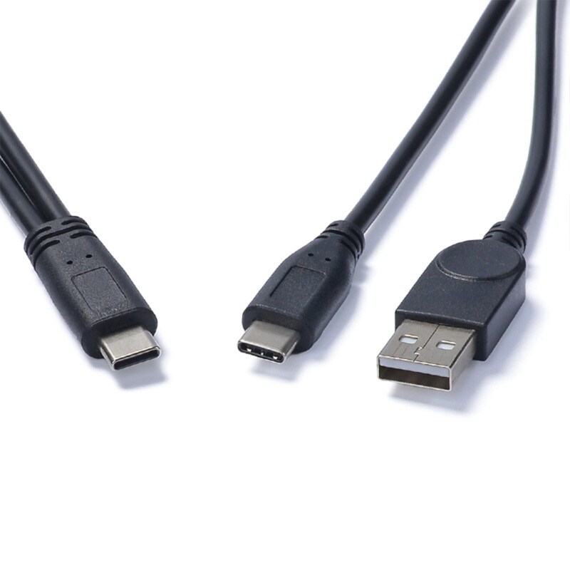 Type C To USB OTG Adapter Cable For Sound Cards Live Broadcasting Wire with IC