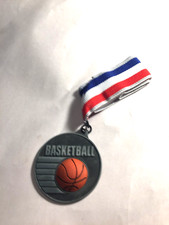 Basketball Medal-with Ribbon