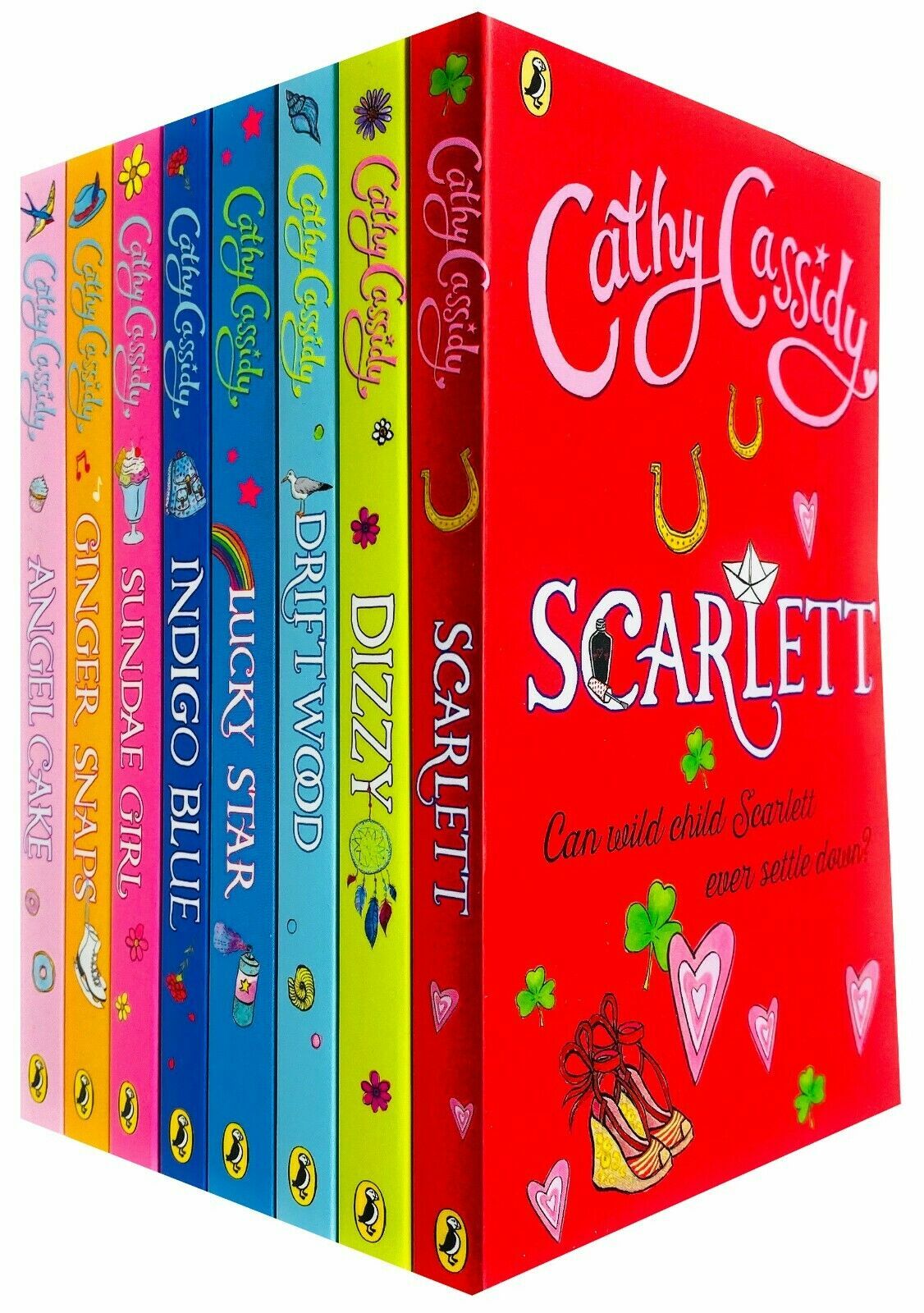Cathy Cassidy 8 Books Collection Set gingersnaps, angel cake,dizzy Paperback NEW