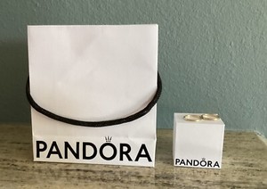 Authentic Pandora Women’s Stackable 14K Gold Plated Ring Two S5.75