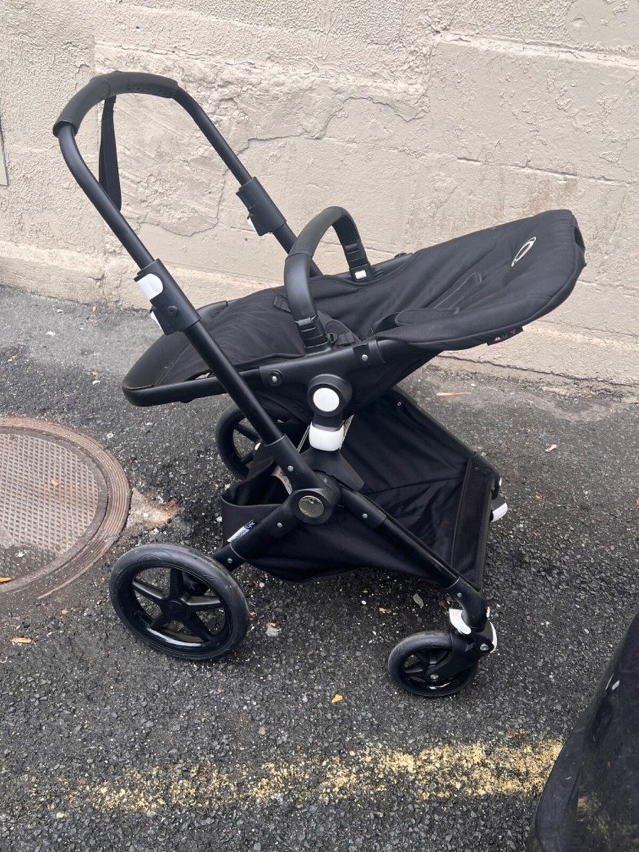 bugaboo 初代FOX キャリーコット セット オールブラック バガブー フォックス カブ キャリーコット と シート