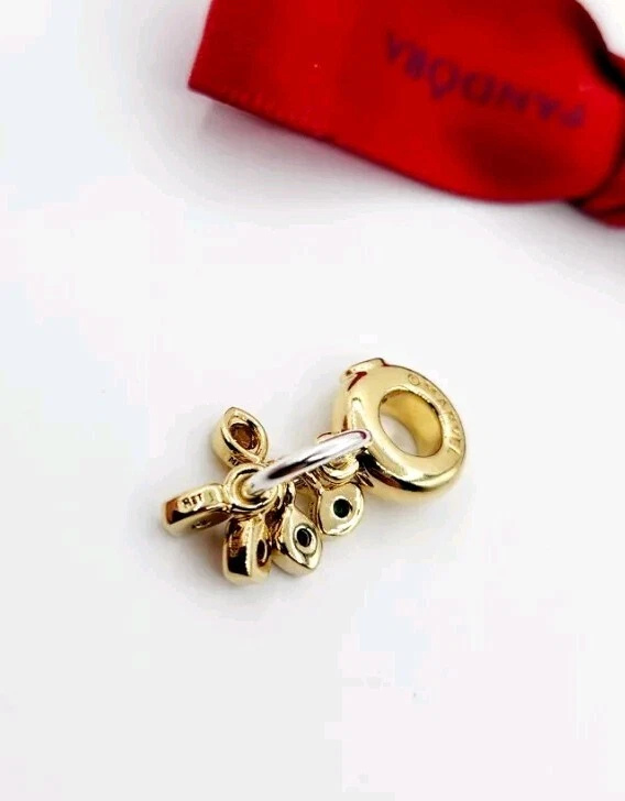 Nuevo Genuino Pandora Marvel Los Vengadores Piedra del Infinito Oro Pltd Dije 760774C01 Foto 3 de 4