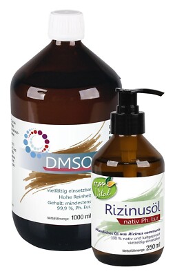 Sparset Rizinusöl und DMSO Premium-Qualität vielseitige Anwendungen