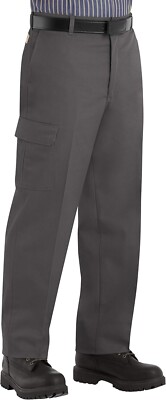 Red Kap Men's Industrial Cargo Pant, Charcoal