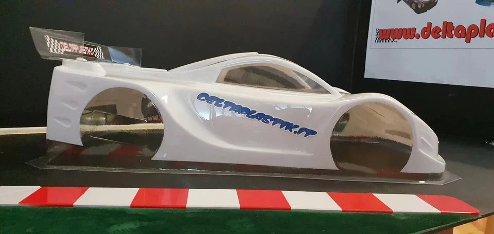 0185KIT - RC BODY scale 1/8 ASPARK OWL GT5 - KIT COMPLETO DECALS+WING - Immagine 4 di 4