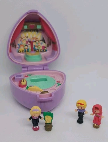 VTG Bluebird Polly Pocket Perfect Piano Recital & Pony Club/Princess Palace Doll