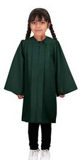 Child Matte Hunter Graduation Gown / Choir Robe - Preschool  Kindergarten Gowns