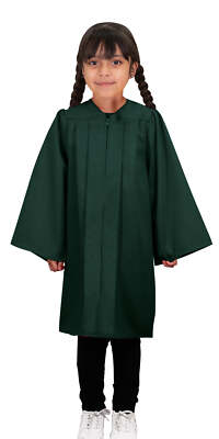 Child Matte Hunter Graduation Gown / Choir Robe - Preschool & Kindergarten Gowns