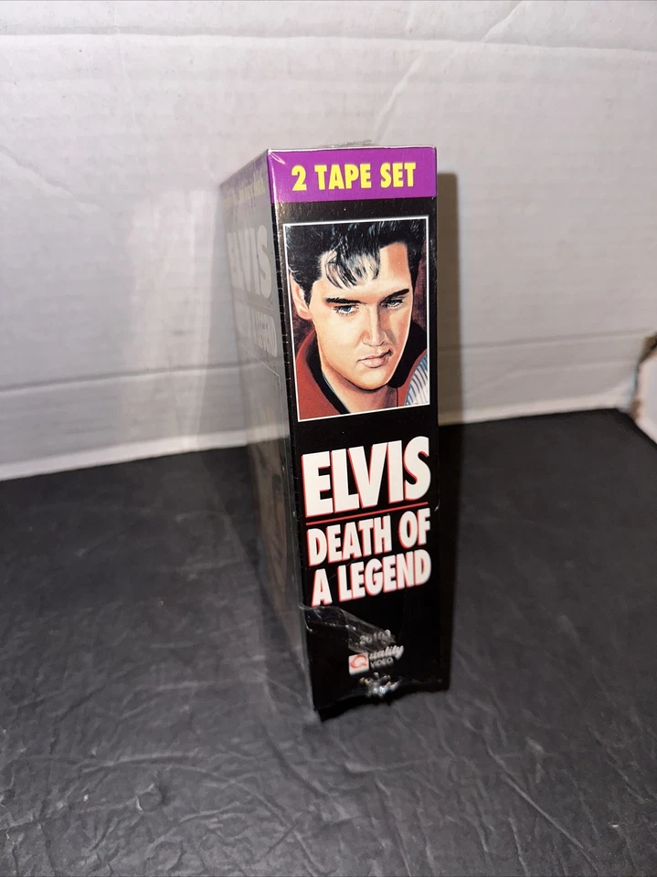 *ULTRA RARE* Elvis - Death Of A Legend | VHS | 1997 | 2-Tape Set | New/Sealed - Image 3 of 4