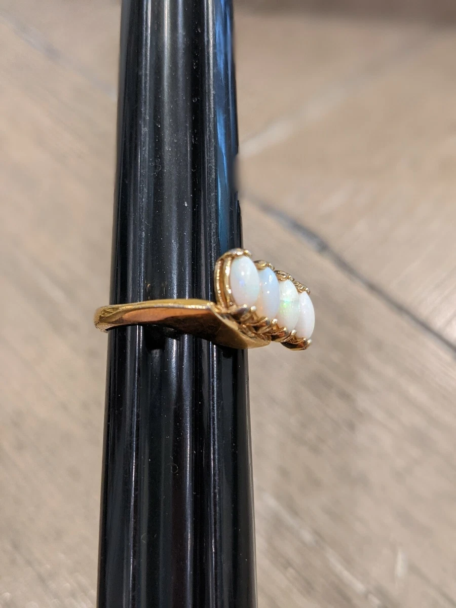 14kt ge espo opal cheap ring