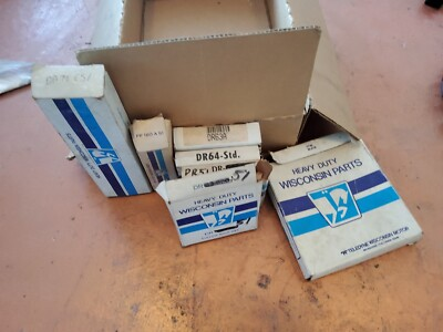 #ad WISCONSIN ENGINE PARTS LOT Rings Connecting Rod Etc See Pics $80.00
