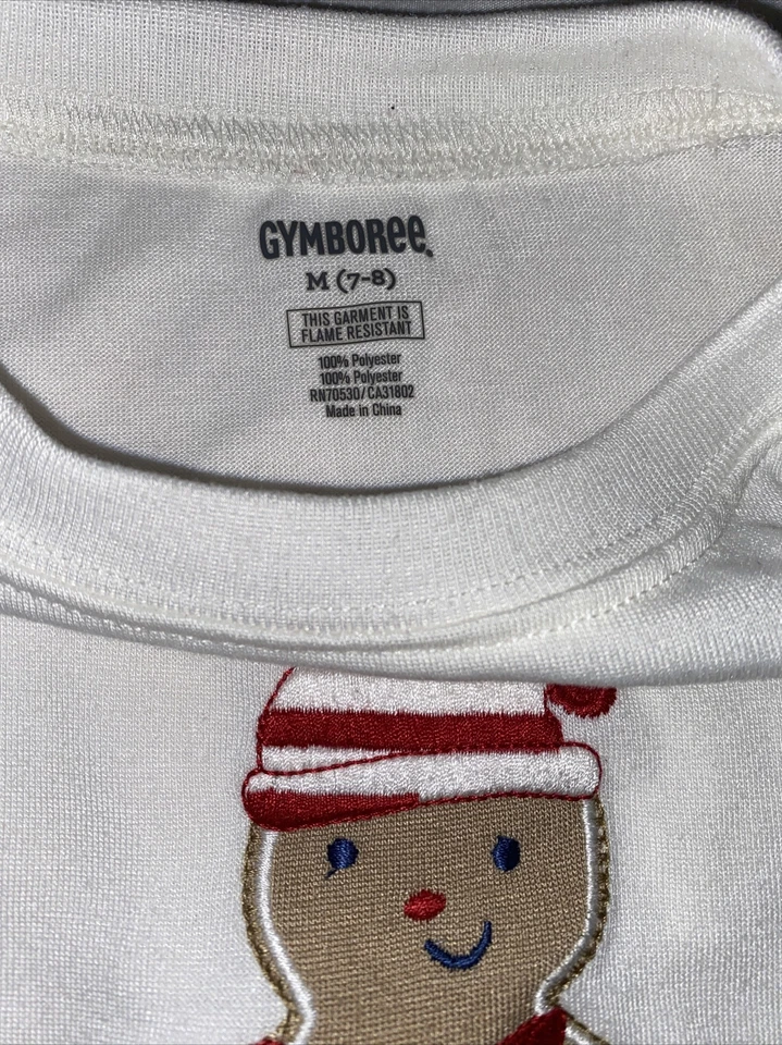 Праздничный комплект пижам для девочек 7-8 Gymboree Gingerbread Gymmies - Изображение 3 из 4