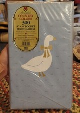 Vintage Brand New Springfield Country Colors 300 4x6" Pocket Phone Album DUCK