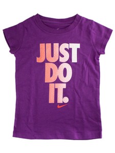 purple nike just do it shirt