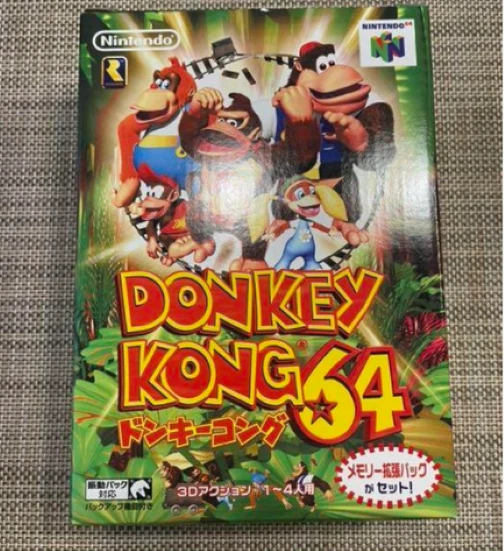 N64 donkey hotsell kong 64