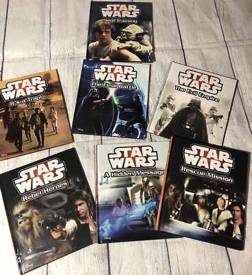 Disney Star Wars Story Reader Me Reader Book Lot of 7 Hardback FREE SHIPPING