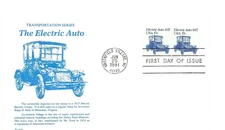 1906  17c Electric Auto 1917 Elite FDC 