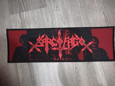 Sarcofago Back Patch Back Strip Black Thrash Speed Metal Pissgrave ** Shitfucker