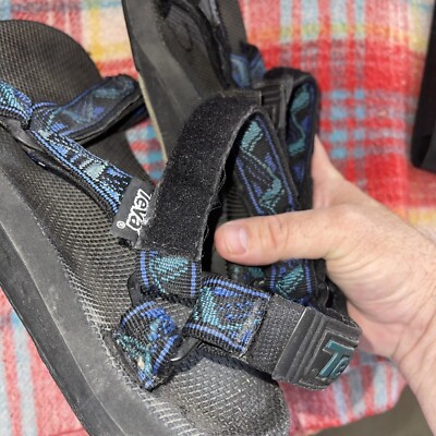 Teva Terra Fi Hiking Water Sport Sandal Blue Black Sz 9 Waterproof Hike-Repaired Amazon.com | Teva Men main image 4