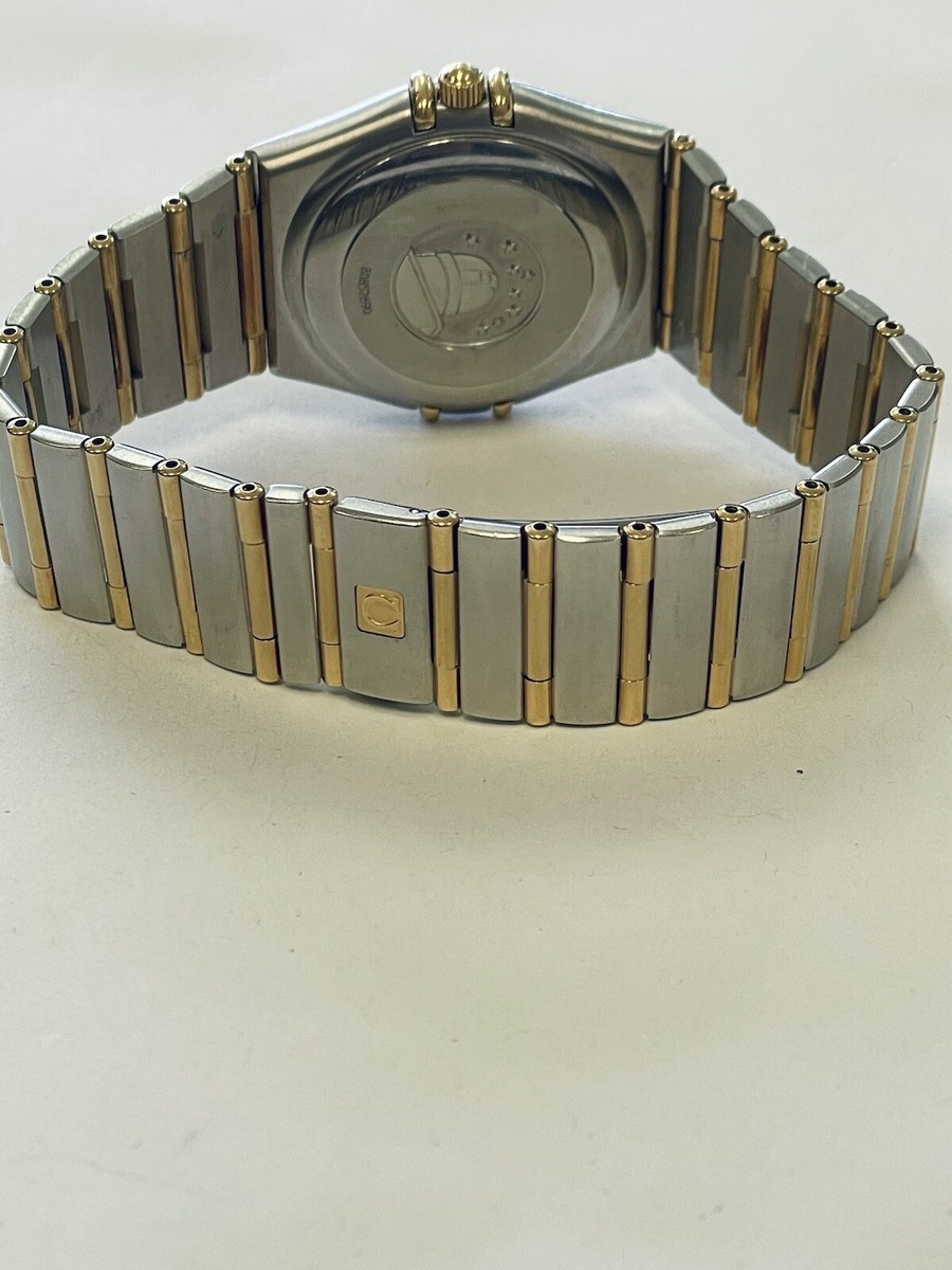 OMEGA CONSTELLATION Automatic Men's SS/18k Watch Full Bar OMEGA CONSTELLATION Automatic Men's SS/18k Watch Full Bar