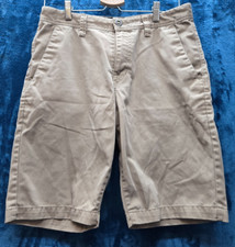 Volcom Chino Shorts 30 x 11" Beige Khaki Vmonty