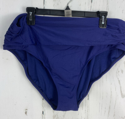 Women's Bleu Rod Beattie H19900 Good Hombre Sarong Hipster Swim Bottom (Aruba Bleu 6)