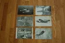 Group of 12 World War II Era Airplane Original Photos
